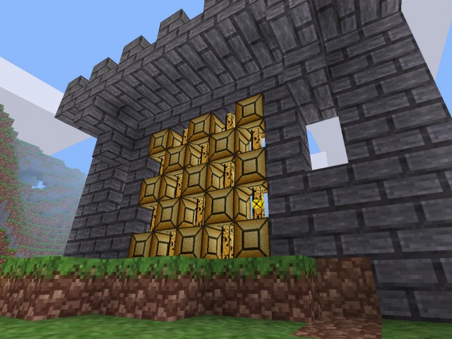 Brama zamku | Minetest - Mod Papyrus Bed